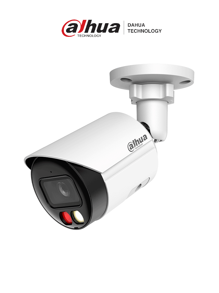 DAHUA DH-IPC-HFW2649SP-S-IL - Cámara Bullet de 6 megapíxeles /Iluminador Dual Inteligente/ SMD Plus/ Full Color/Protección perimetral/ Lente 2.8/ Micrófono integrado/ IP67/ IR 30 metros/#LoNuevo #MCI1 #IPING
