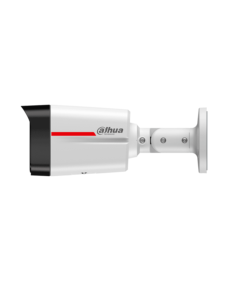 DAHUA DH-IPC-HFW2249TLP-S-LED-0280B-PRO- Cámara IP Bullet de 2MP / WizColor/ WizSense/ SMD Plus/ Protección Perimetral/ Detección de movimiento inteligente/ Lente 2.8mm/  Luz Cálida 50m/ Micrófono/ Ranura para Micro SD/ IP67/ #LoNuevo #DWIZ