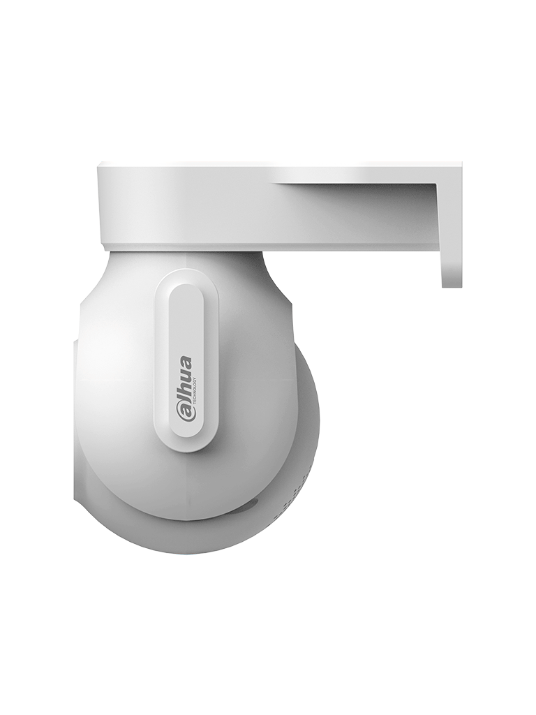 DAHUA DH-P5B-PV- Cámara IP PT WiFi de 5 Megapíxeles con audio bidireccional (micrófono y altavoz), sirena de 110dB, WiFi 6, detección de personas y vehículos, IP65 y ranura MicroSD.