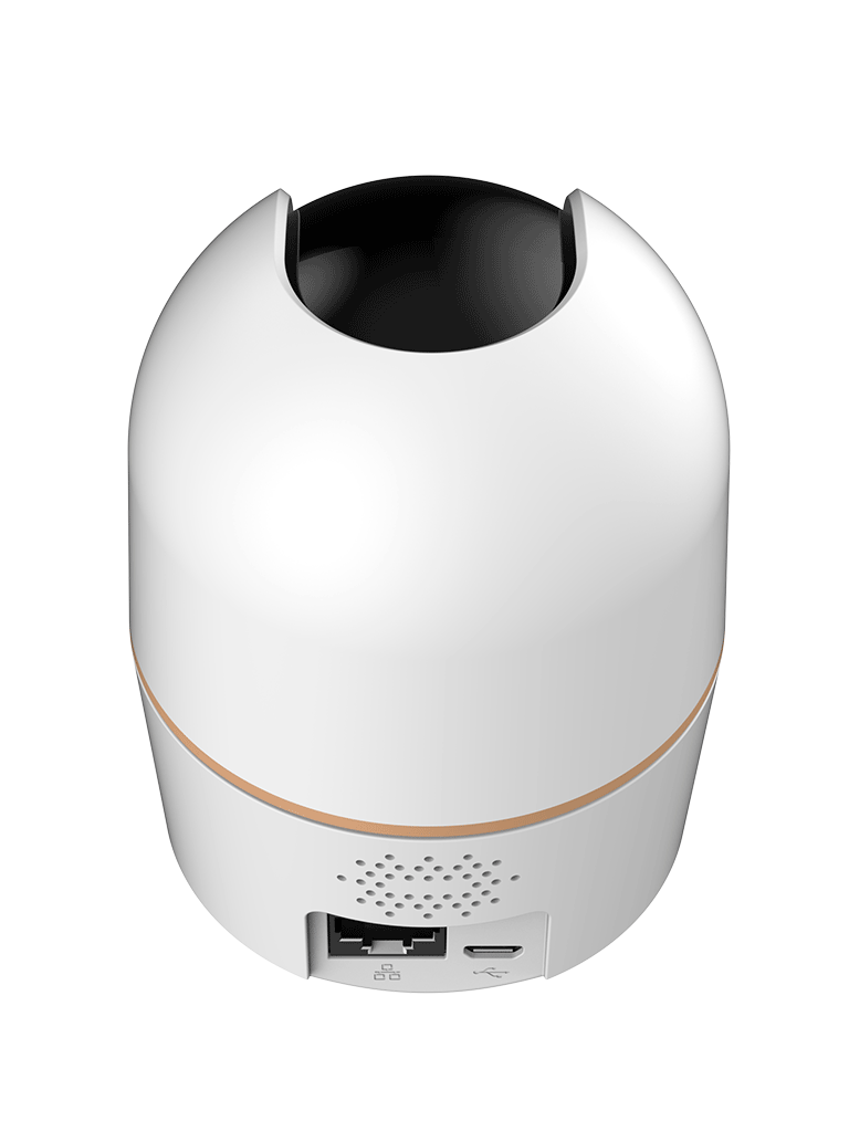 DAHUA DH-H3A - Cámara IP Domo Motorizado Wifi de 3 Megapíxeles con IA, autotracking, audio bidireccional (micrófono y altavoz), sirena integrada, IR de 10 m, detección de humanos y ranura MicroSD