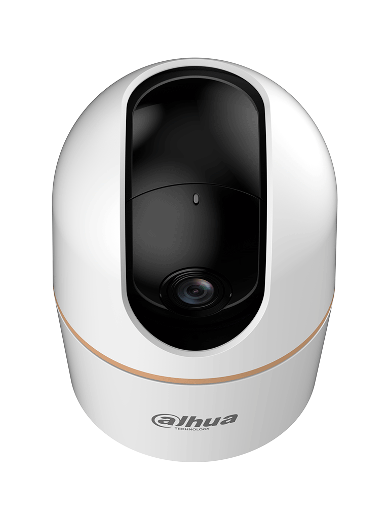 DAHUA DH-H3A - Cámara IP Domo Motorizado Wifi de 3 Megapíxeles con IA, autotracking, audio bidireccional (micrófono y altavoz), sirena integrada, IR de 10 m, detección de humanos y ranura MicroSD