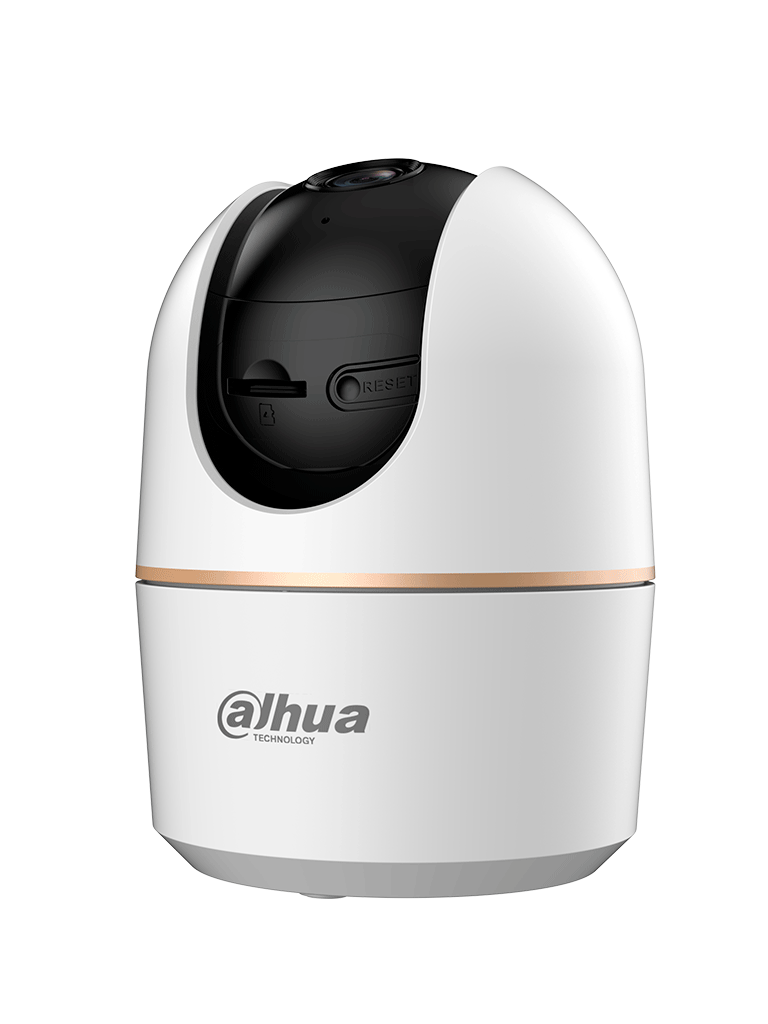 DAHUA DH-H5A - Cámara IP Domo Motorizado Wifi de 5 Megapíxeles con IA, autotracking, audio bidireccional (micrófono y altavoz), sirena, IR de 10 m, ranura MicroSD, detección de humanos y modo privacidad