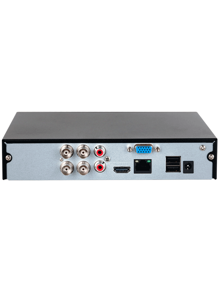DAHUA XVR1B04-I-SSD - DVR de 4 canales 1080p Lite/ Con disco SSD de 512GB Especial para Videovigilancia/ S-XVR Series/ WizSense/ H.265+/ 4 canales con SMD Plus/ Búsqueda inteligente (Humanos y vehículos)/ #S-XVR #DVM #MCI2 #DMD