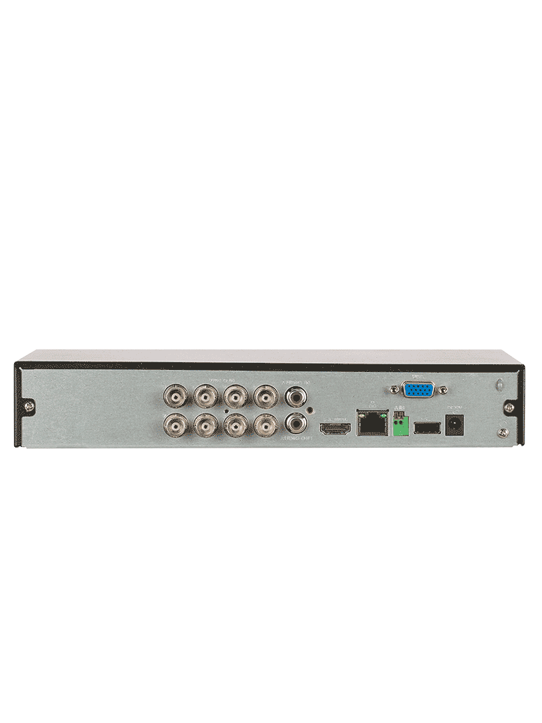 DAHUA XVR5108HS-I3 - DVR de 8 canales 5MP Lite, WizSense con IA, H.265+, 8 Canales HDCVI+4 IP o hasta 12 canales IP, 1 canal de reconocimiento facial, SMD Plus, 1 canal de protección perimetral y 1 bahía HDD #HDCVI9.0 #5MP