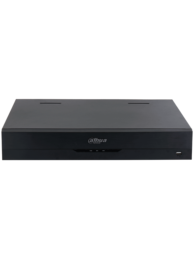 DAHUA DH-XVR5432L-I3 - DVR de 32 canales 5MP Lite con IA WizSense, H.265+, 4 bahías para HDD, 32 canales IP, 2 canales de reconocimiento facial, SMD Plus, codificación IA, Onvif, funciones IoT & POS.