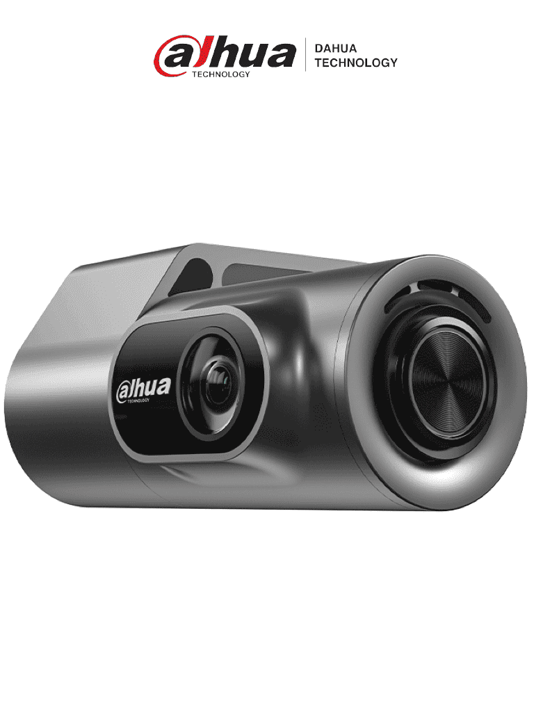 DAHUA M1pro -  DashCam 1080p equipada con Wi-Fi y G-Sensor, con capacidad de MicroSD de hasta 128 Gb y cuenta con Micrófono y altavoz integrados/