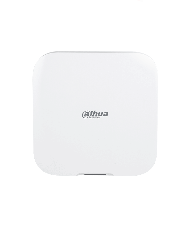 DAHUA ART-ARC3800H-03-W2 -Kit de Alarma Inalámbrico Hub2, WiFi y Ethernet, incluye panel de alarma Hub2, Soporta audio 2 vías, incluye sensor de movimiento, contacto magnético y control remoto, hasta 8 cámaras IP, audio 2 vías,64 PIR Cams