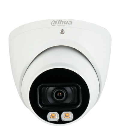 DAHUA HAC-HDW1200T-IL-A - Camara Domo de 2 Megapixeles/ Iluminador Dual Inteligente + Full Color/  Lente de 2.8 mm/ 102 Grados de Apertura/ Microfono Integrado/ 40 Metros de Iluminacion IR y Visible/ dWDR/ IP67/ Super Adapt/
