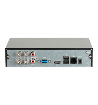 DAHUA XVR1B04H-I-SSD - DVR de 4 Canales 5 Megapixeles Lite/ Con Disco SSD de 512GB Especial para Videovigilancia/  S-XVR Series/ WizSense/ H.265+/ 4 Canales con SMD Plus/ Busqueda Inteligente (Humanos y Vehiculos)/  #S-XVR