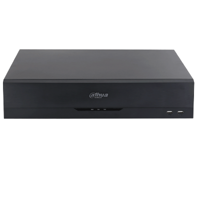 DAHUA XVR5816S-I3 - DVR de 16 Canales 5 Megapixeles Lite/ WizSense/ H.265+/  16 Canales HDCVI + 8 IP/ Hasta 24 Canales IP/ 2 Canales de Reconocimiento Facial/ 8 Bahías de discos duros/ SMD Plus/ Protección Perimetral/ Funciones IoT&POS