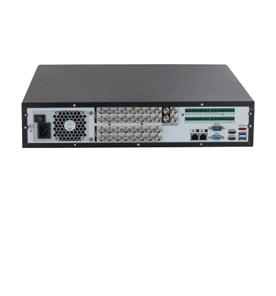 DAHUA XVR5816S-I3 - DVR de 16 Canales 5 Megapixeles Lite/ WizSense/ H.265+/  16 Canales HDCVI + 8 IP/ Hasta 24 Canales IP/ 2 Canales de Reconocimiento Facial/ 8 Bahías de discos duros/ SMD Plus/ Protección Perimetral/ Funciones IoT&POS