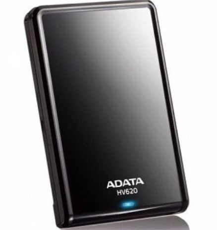 Disco Duro Externo ADATA - 2 TB, USB 3.2, 2.5 pulgadas, Negro AHV620S-2TU31-CBK