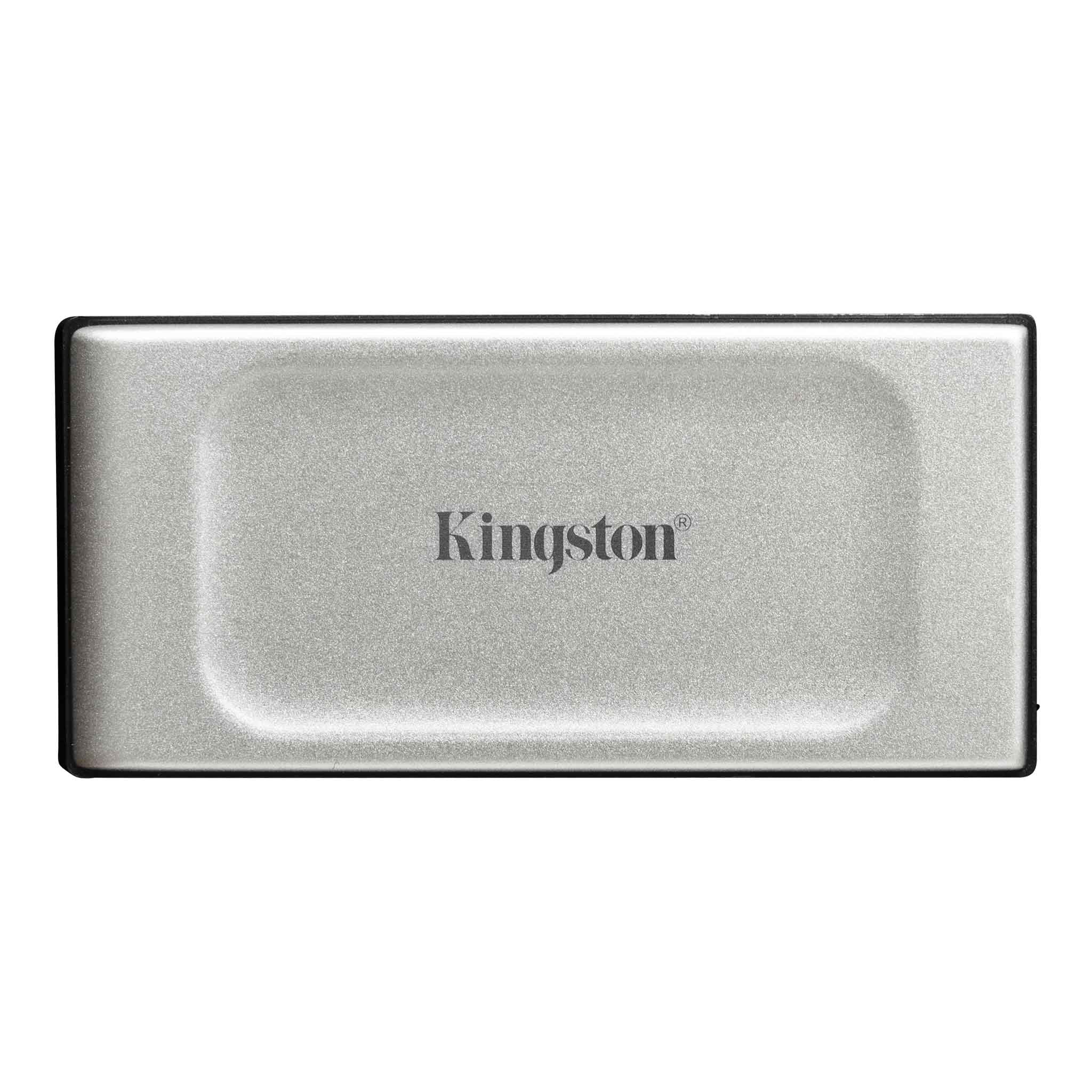 UNIDAD DE ESTADO SOLIDO EXTERNO KINGSTON XS2000 500GB USB-C 3.2 GEN 2X2 R.2000MB/S W.2000MB/S PLATA -
