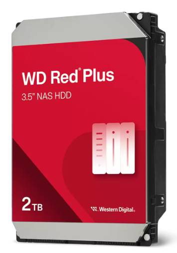 Disco Duro Western Digital RED WD20EFPX 2TB - SATA, 5400 RPM, 3.5 Pulgadas Caché 512MB, Velocidad de transferencia: 175MB/s, Modelo: WD20EFPX