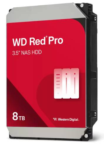 Disco Duro Western Digital RED WD8005FFBX 8TB - SATA, 7200 RPM, 3.5 Pulgadas Caché 256MB, Velocidad de transferencia: 235MB/s, Modelo: WD8005FFBX