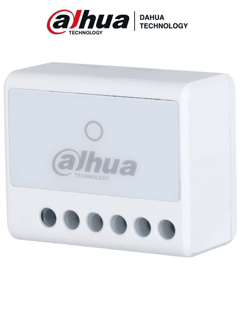 DAHUA DHI-ARM7011-W2 - Relevador Inalámbrico / 1 Salida de Relevador Pulso Seco / NO - NC Configurable / Comunicación Estable/ Detección de Interferencias/ 1 Entrada de Tamper/ Indicador de Estatus/