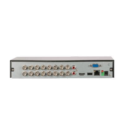 DAHUA XVR5116HS-I3 - DVR 16 Canales 5 Megapixeles Lite/ WizSense/ H.265+/ 16 Ch HDCVI +8 IP/ Hasta 24 Canales IP/ 2 Canales de Reconocimiento Facial/ SMD Plus/ Protección Perimetral/ 1 Sata/ Soporta CVI/AHD/TVI/ CVBS e IP/ IoT&POS/ #NuevoPrecio