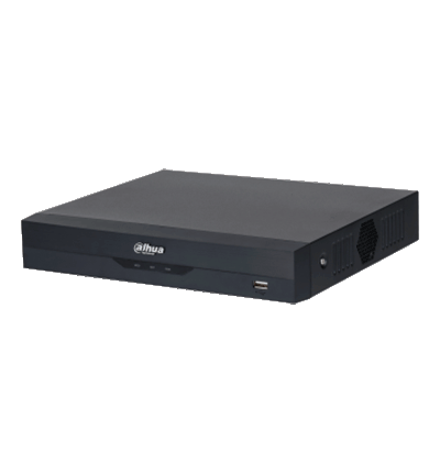 DAHUA XVR5116HS-I3 - DVR 16 Canales 5 Megapixeles Lite/ WizSense/ H.265+/ 16 Ch HDCVI +8 IP/ Hasta 24 Canales IP/ 2 Canales de Reconocimiento Facial/ SMD Plus/ Protección Perimetral/ 1 Sata/ Soporta CVI/AHD/TVI/ CVBS e IP/ IoT&POS/ #NuevoPrecio