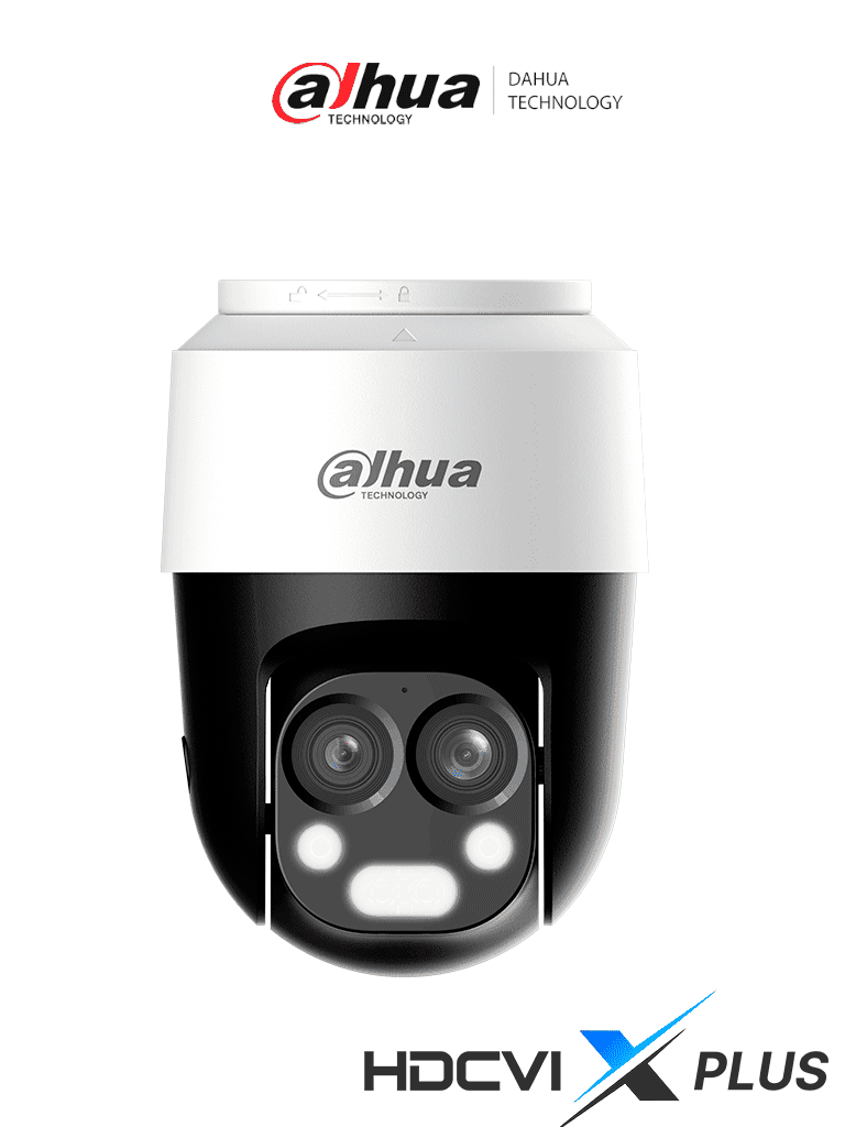 DAHUA HAC-PT1200B-IL-A-E2Z - Cámara PT Dual de 2 Megapíxeles/ HDCVI X PLUS/ 6x Zoom Hibrido 2 Lentes/ Lentes de 2.8mm y 6mm/ Angulo de 109 y 47.2 mm/ Iluminador Dual Inteligente 50 Mts/ Micrófono Integrado/ Super Adapt/ IP66/ #LoNuevo #MCI1 #DP