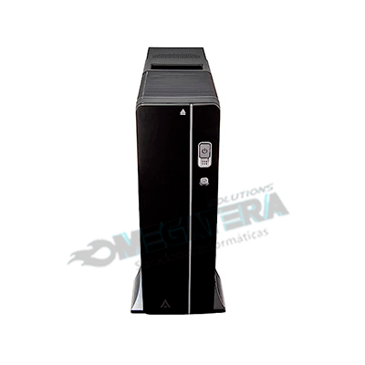 GABINETE ACTECK BERN SLIM, TD510, PC, COLOR NEGRO, 500W