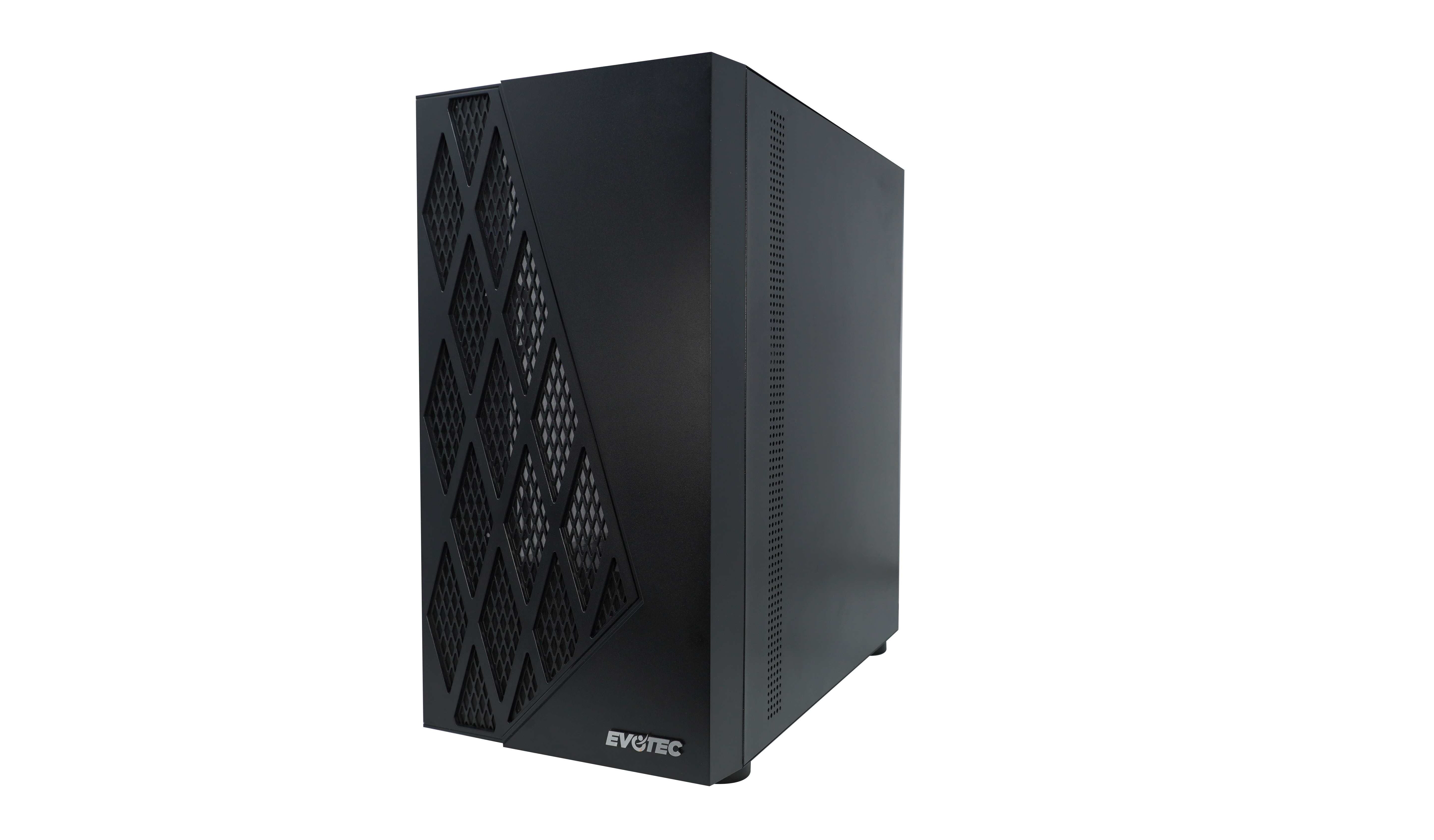 Gabinete Gaming  EVOTEC EV-1018 - Gabinete, Negro