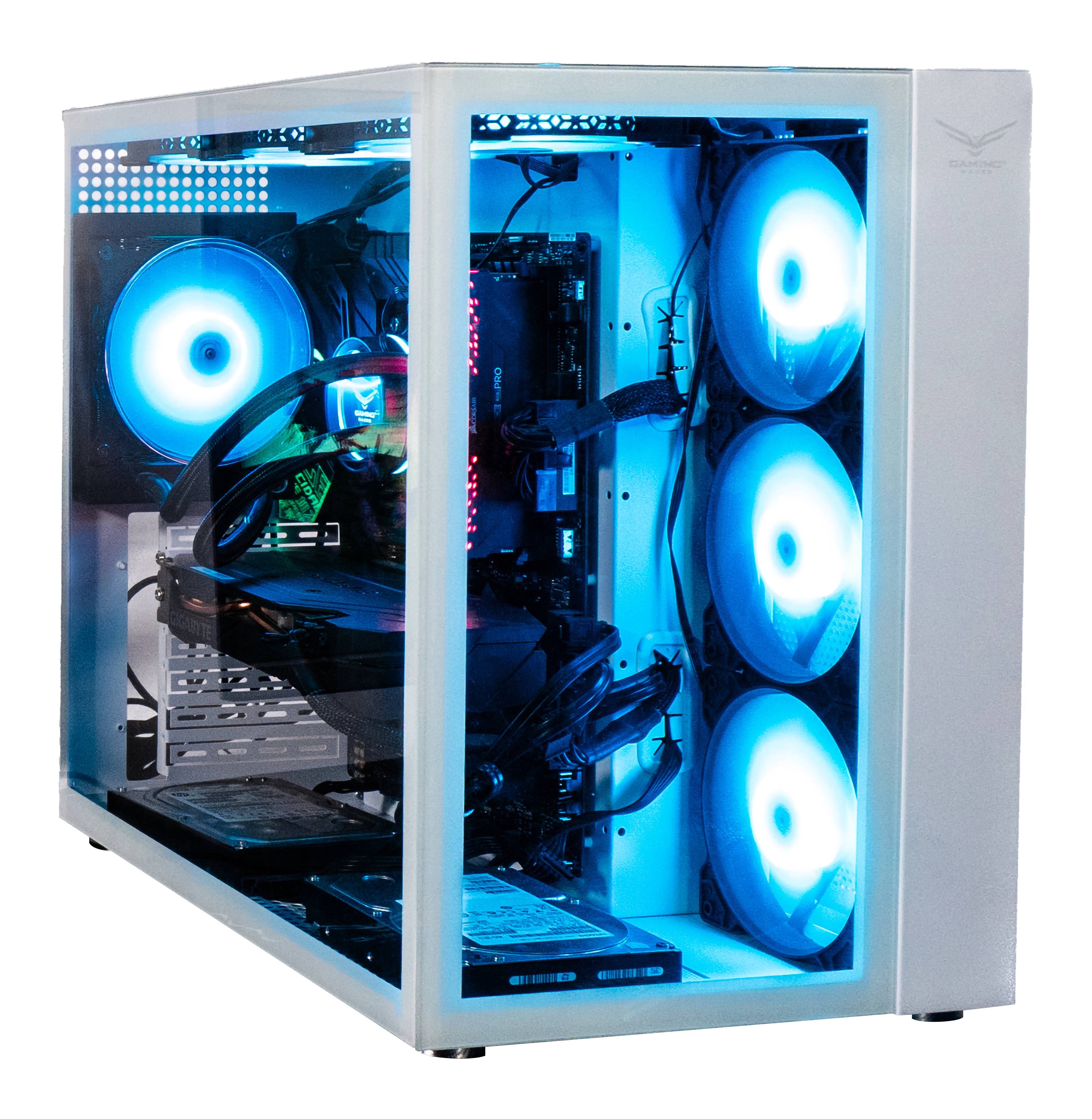 GABINETE GAMING NACEB WHITE NOVA  NA-0633 CRISTAL TEMPLADO - MICRO, MII, ATX; USB 3.0 Y TIPO C