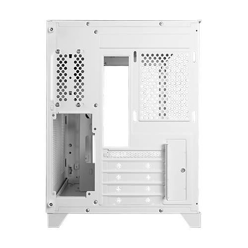 Gabinete GAME FACTOR CSG570 - PC, ATX, Micro-ATX, Mini-ITX, Blanco