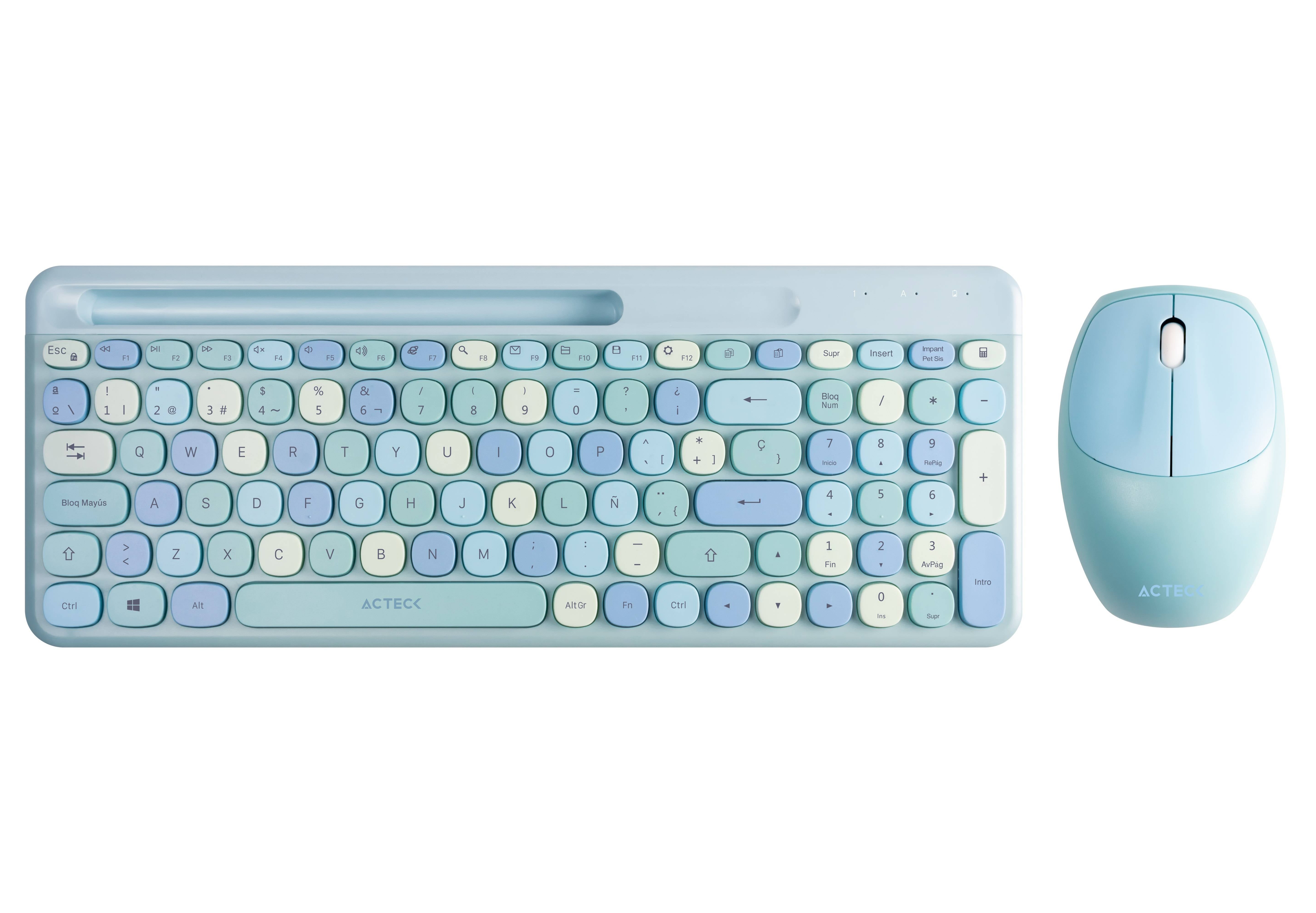Kit Teclado y mouse Inalámbricos 2.4hz Creator Chic MK470 Advanced Series -