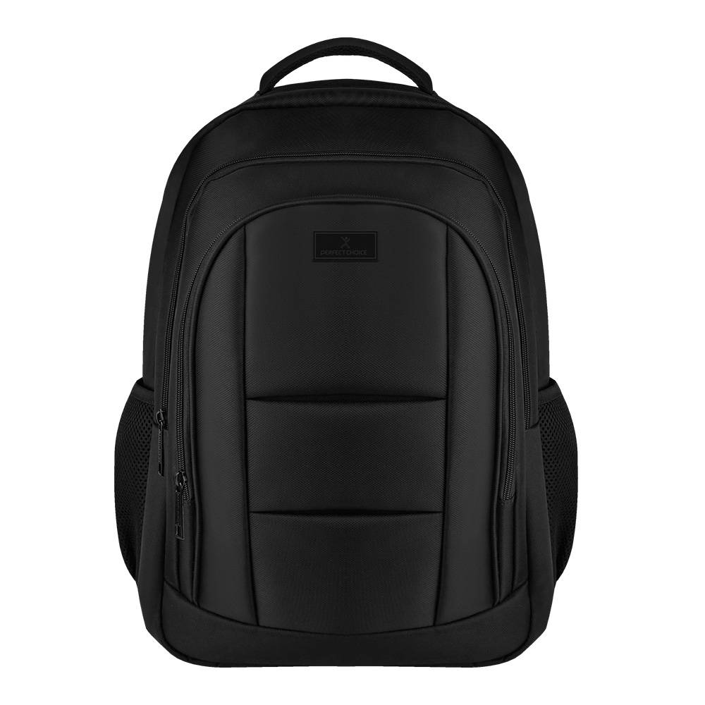 Mochila para Laptop 15.6 - 17 Pulgadas Ultraligera y Cómoda Comfort Color Negro | PERFECT CHOICE -