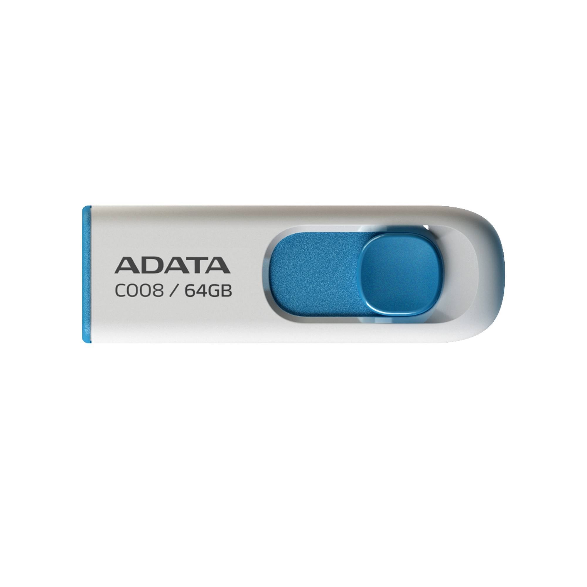 Memoria USB ADATA C008 - Azul, 64 GB