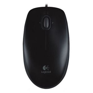 Mouse LOGITECH M100 - Negro, 3 botones, USB, Óptico, 1000 DPI