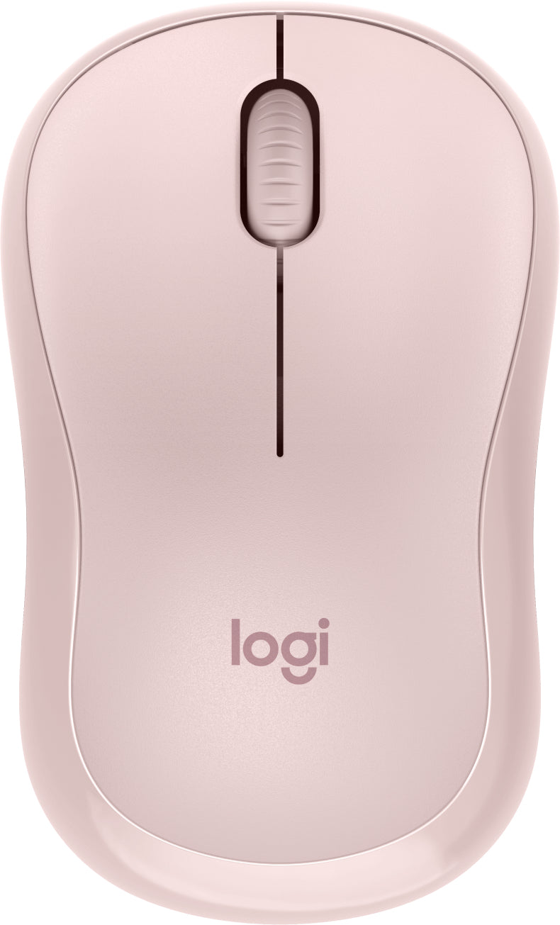 Mouse LOGITECH M240 - Rosa, 3 botones, Bluetooth, Óptico, 4000 DPI