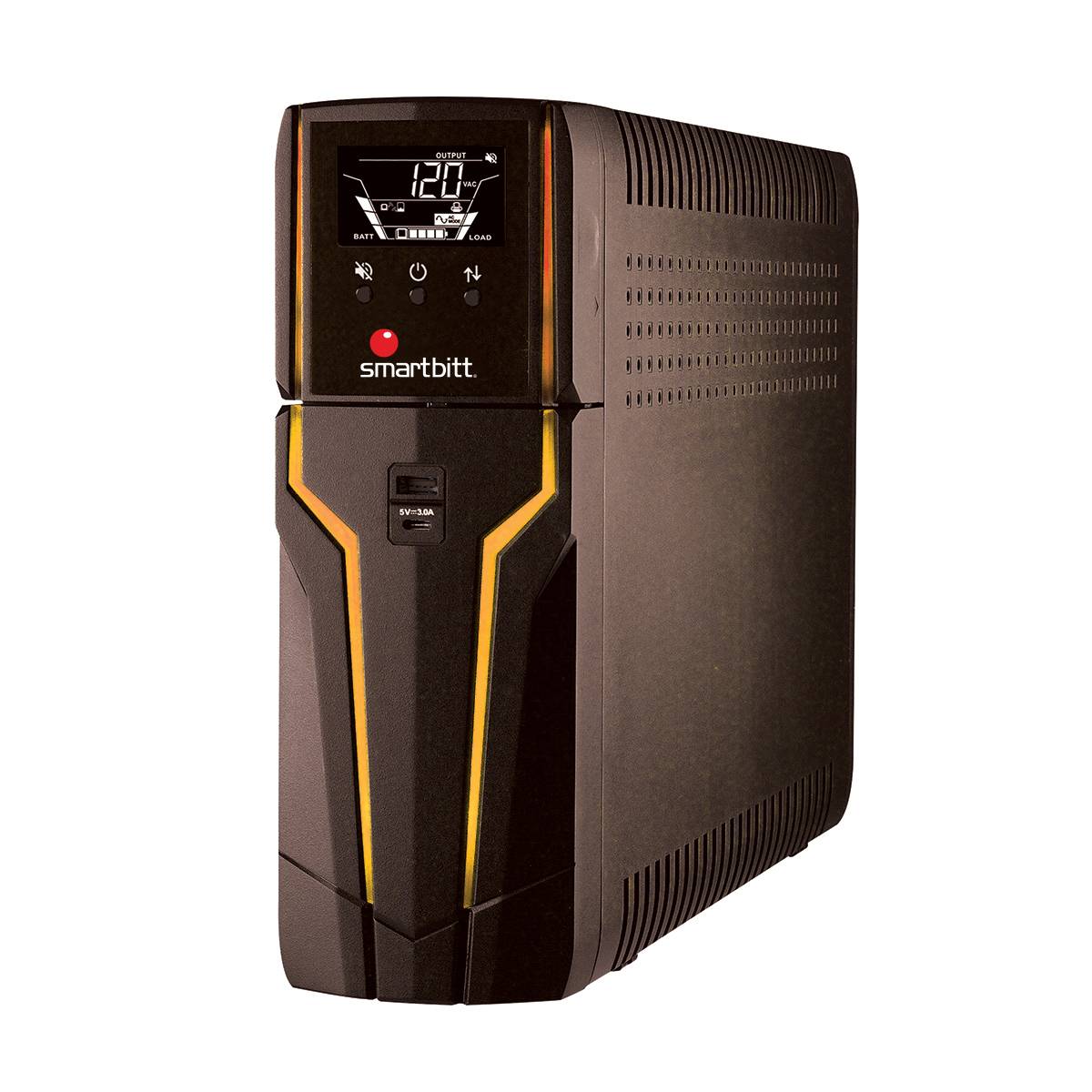 No Breaks y UPS SMARTBITT SBNB1800G - 1800 VA, 900 W, 8 h, Negro, UPS