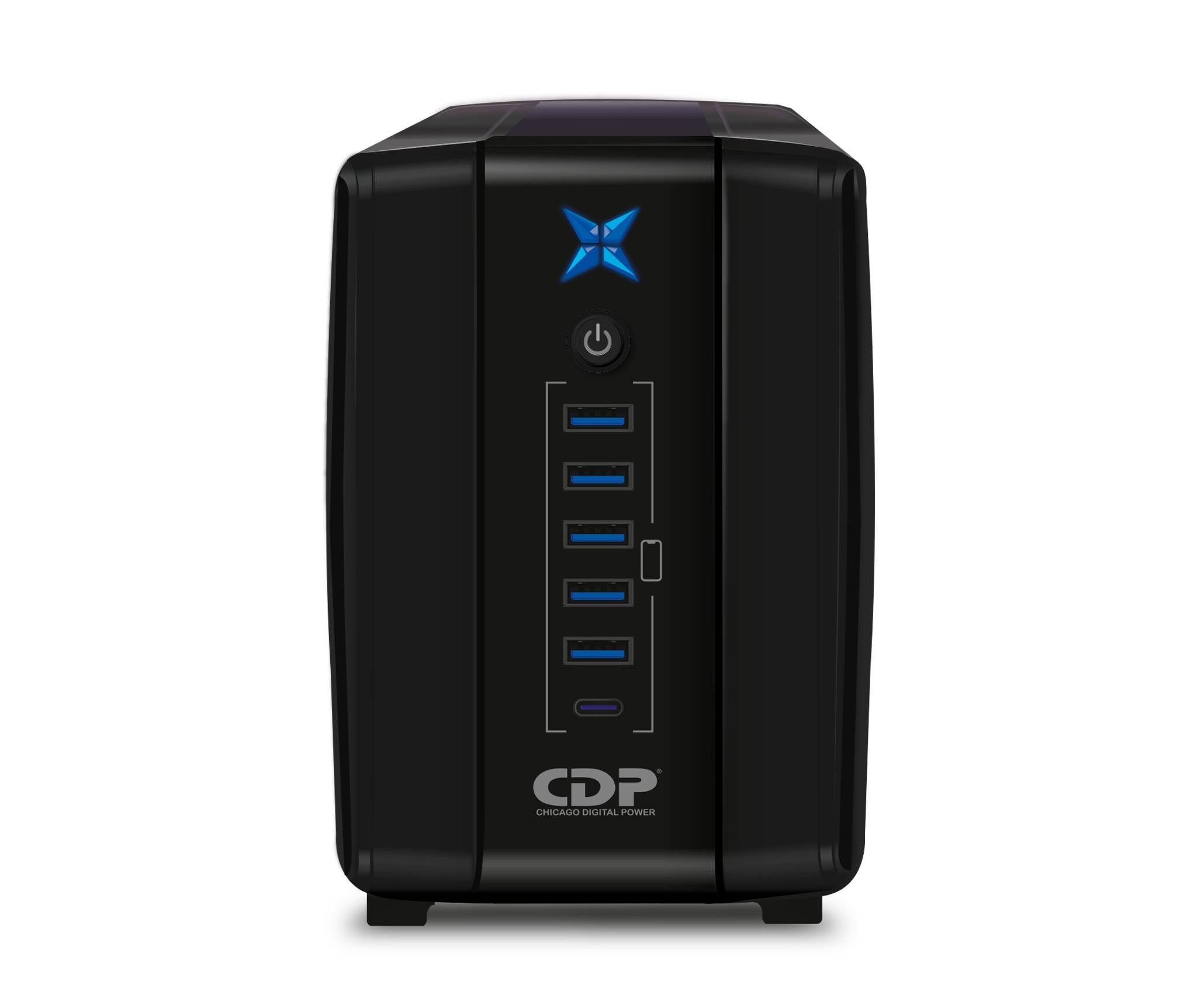 No-Break CDP R-UPR1008 1000VA/500W UPS Interactiva AVR 8 Salidas - 300 Julios, 120 Vac