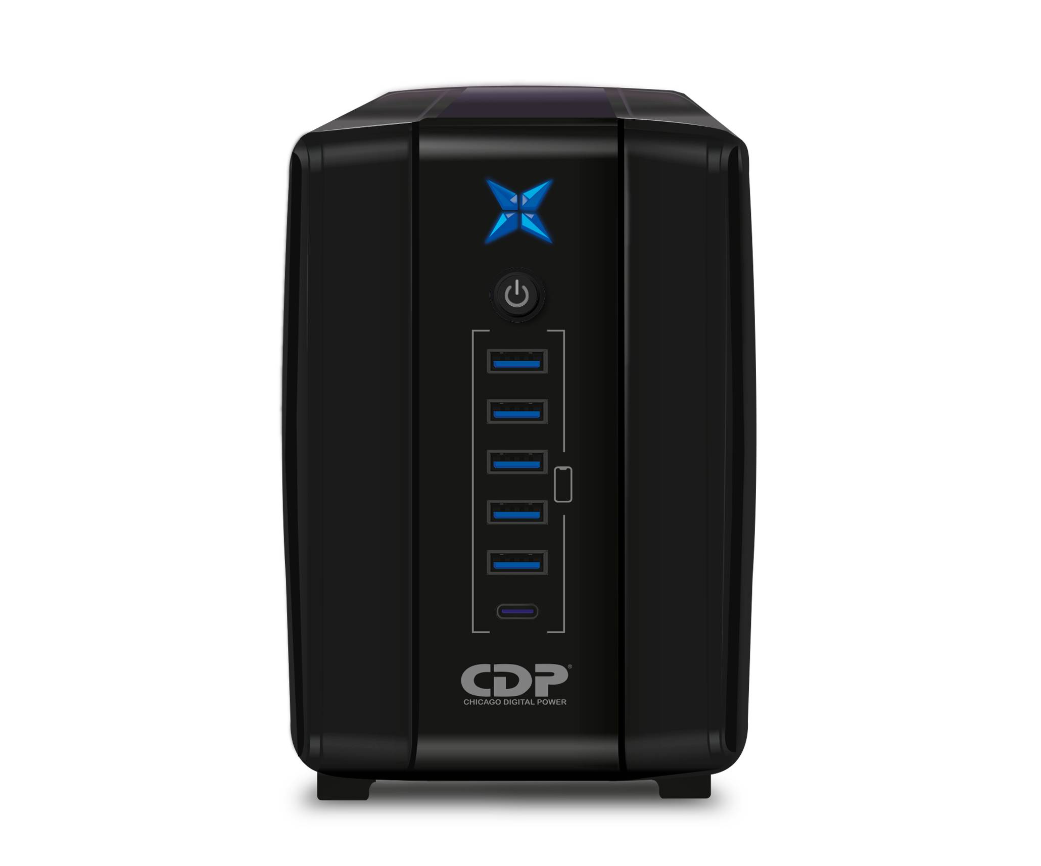 No-Break CDP R-UPR758 750VA/375W UPS Interactiva AVR 8 Salidas - 300 Julios, 120 Vac