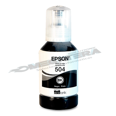 CARTUCHO DE TINTA, EPSON T504, NEGRO