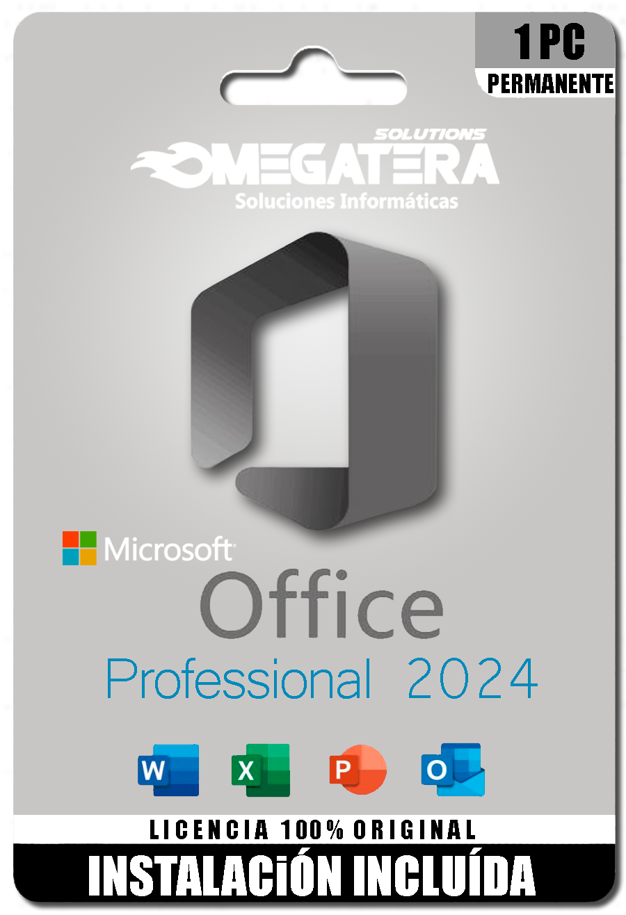 MICROSOFT OFFICE PROFESSIONAL PLUS PERMANENTE - 1 SOLA ACTIVACIÓN