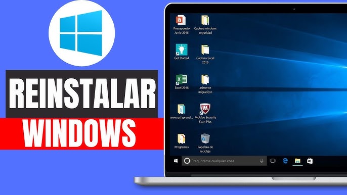 FORMATEO DE SISTEMA OPERATIVO, WINDOWS DEMO, INCLUYE PROGRAMAS BASICOS, SIN RESPALDO