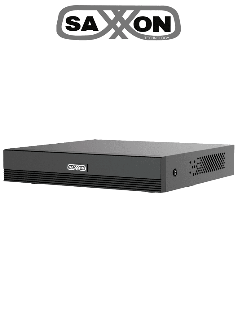 SAXXON SUA-XVR1E04-I- Video Grabador Dígital HDCVI/ Capacidad de 4 Canales HDCVI + 1 Canal IP/ Conversión Hasta 5 Canales IP/ Codificación Hasta 1080N/ Entradas & Salidas de Audio/ Onvif/ #SAXI #SAGR #GSA