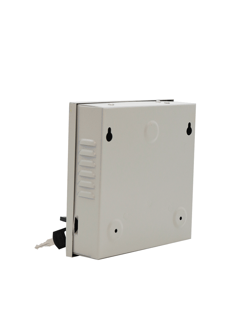 SAXXON SX5A4CH - Fuente de Poder Profesional 12 VCD / 5 Amperes / 4 Canales / 1.1 Amperes por Canal / Protección contra Sobrecargas / Led Indicador de Funcionamiento