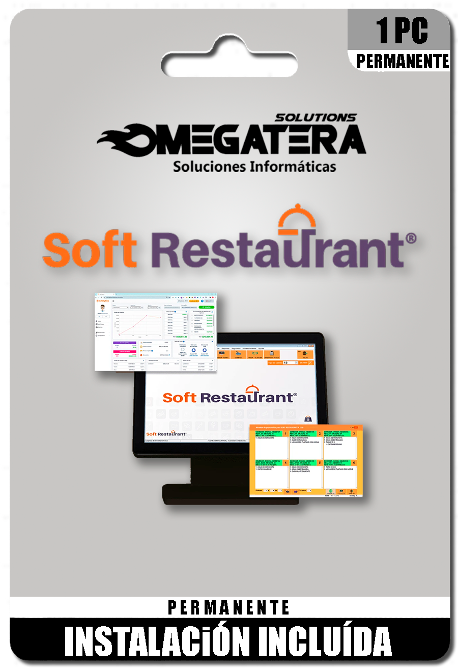INSTALACIÓN SOFTRESTAURANT 10