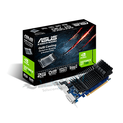 TARJETA DE VIDEO, ASUS, GT730-SL-2GD5, DDR5, 2GB, HDMI, DVI