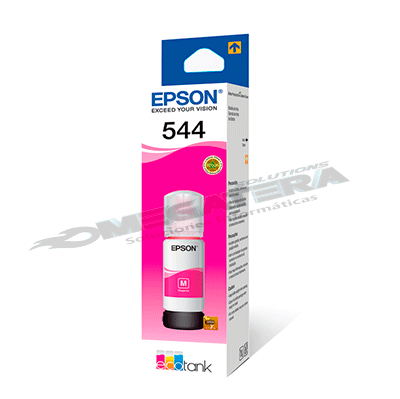 CARTUCHO DE TINTA, EPSON MODELO T544 MAGENTA, TINTA DYE