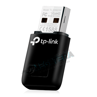 ADAPTADOR DE RED, USB, TP-LINK TL-WN823N, 300MBS, WPS