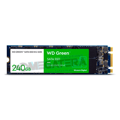 SSD, WD GREEN, SN350, 240GB, NVME, M.2 2280