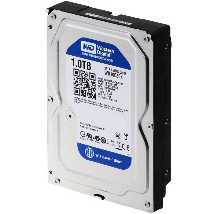 DISCO DURO, WD BLUE, 1TB, PC, 7200RPM, WD10EZEX, SATA