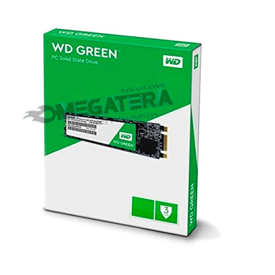 SSD, WESTERN DIGITAL, 240GB, M.2, GREEN, WDS240G2G0B