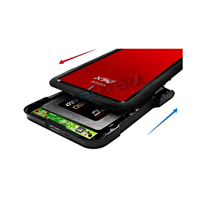 CARCASA ADATA EX500, PARA DD/SSD, 2.5