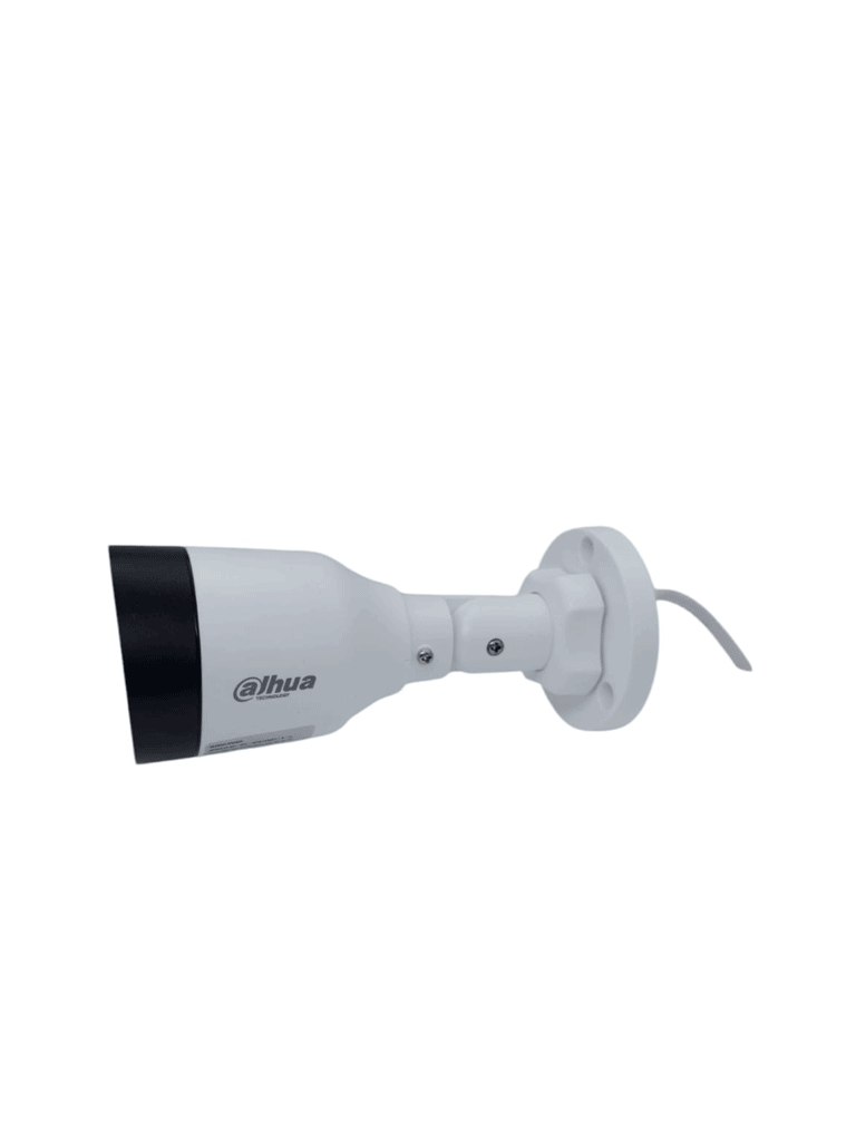 DAHUA DH-IPC-HFW1439S1-A-IL  -Cámara IP Bullet de 4 Megapíxeles/Iluminador Dual/ Lente de 2.8mm/ 94 Grados de Apertura/ Micrófono Integrado/ 30 Metros de Iluminación con Luz Visible/ H.265+/ WDR de 120 dB/ PoE