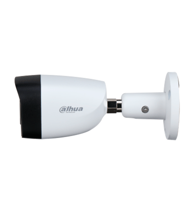 Dahua HAC-HFW2501CM-A - Cámara Ballet de 5 megapíxeles/ Serie Pro/ Lente 3.6mm/ 92 Grados de Apertura/ Micrófono Integrado/ IR de 30 Metros/ WDR 120dB/ 3D NR/  IP67